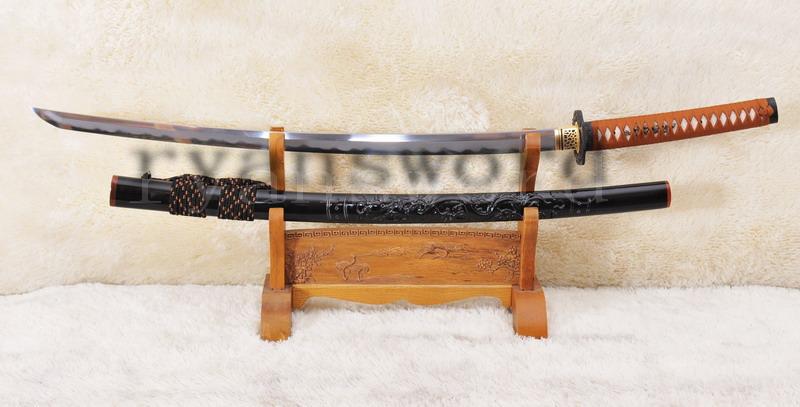 High Quality Handmade Dragon Samurai Sword With Combined Materials Blade And Polished