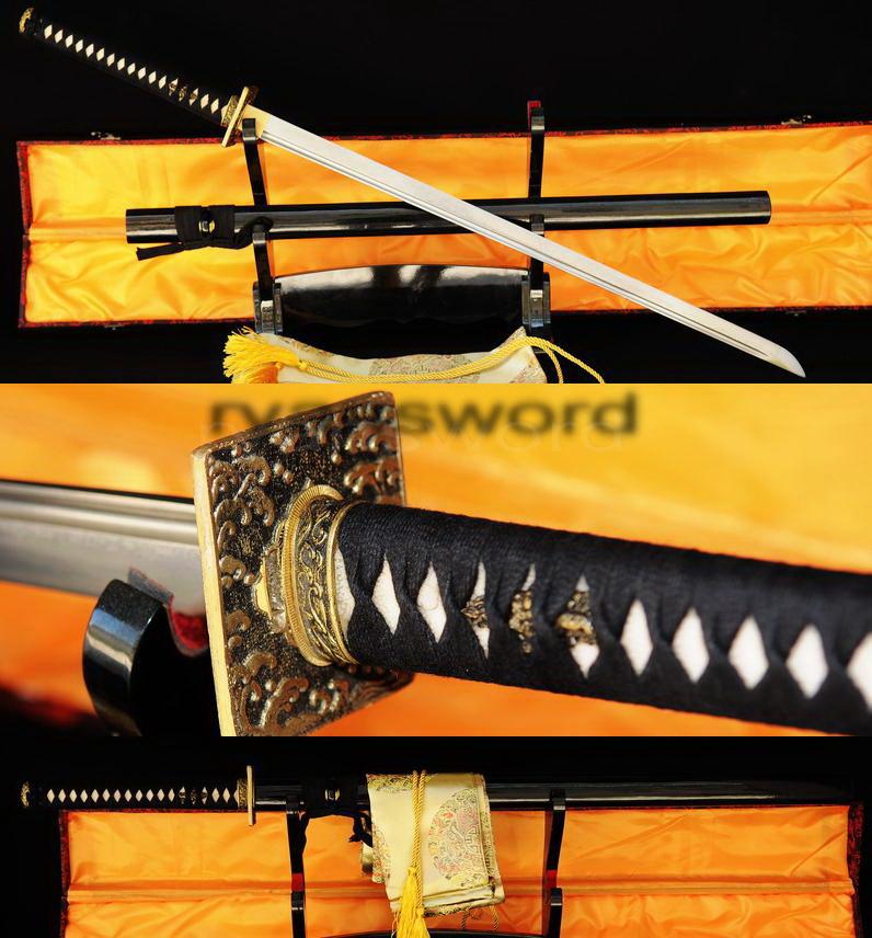 Hand Forged Folded Steel Japanese Samurai Ninja Sword